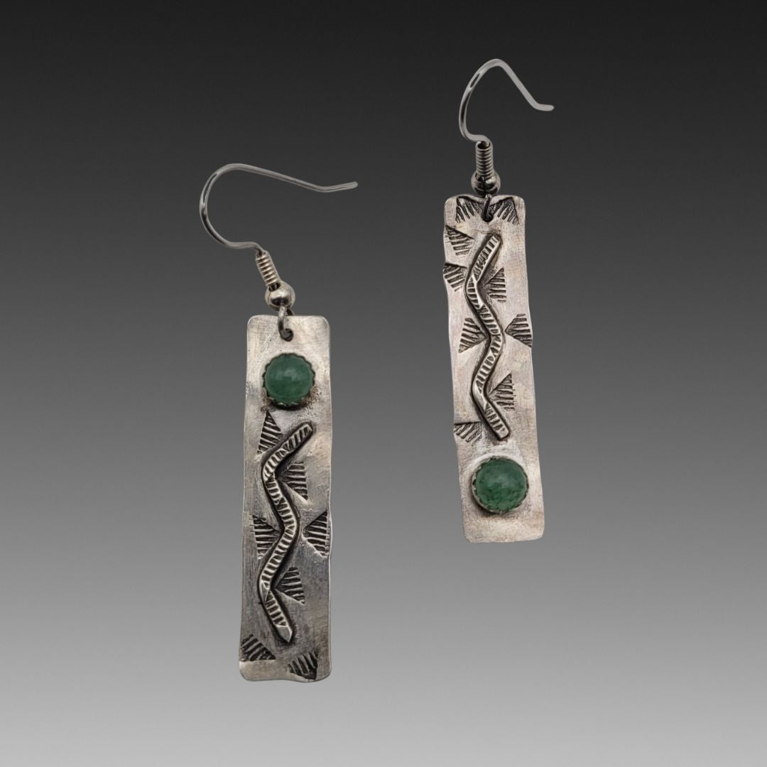 Aventurine Pathway Earrings