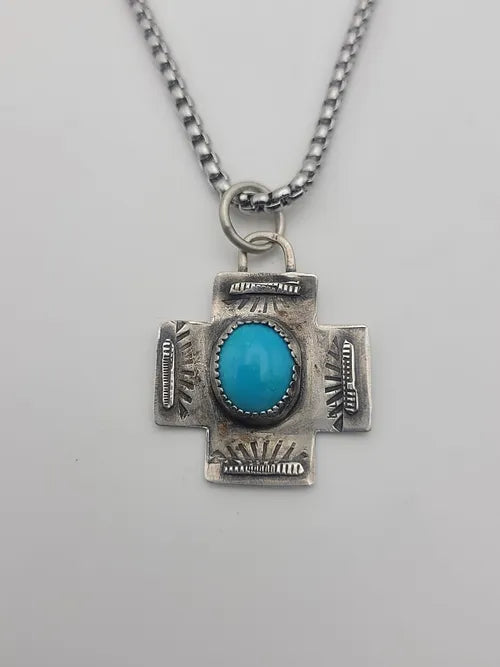 Turquoise Cross