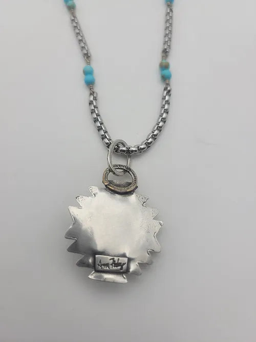Kingman Turquoise Sky Pendant