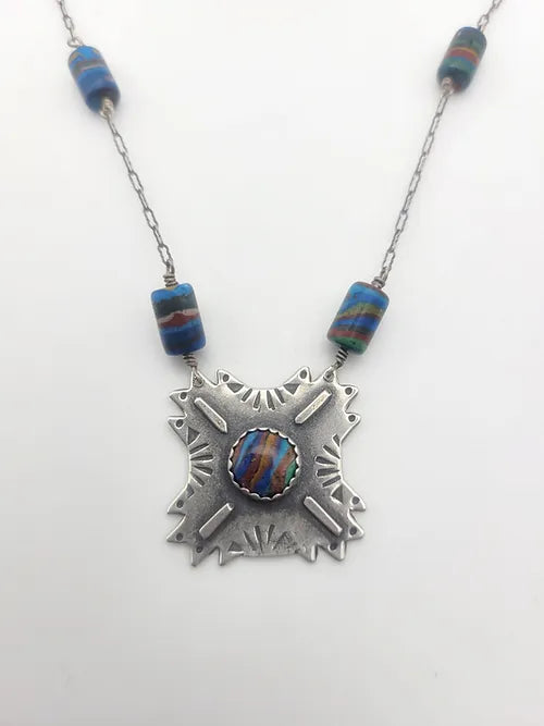 Rainbow Casilica Pendant