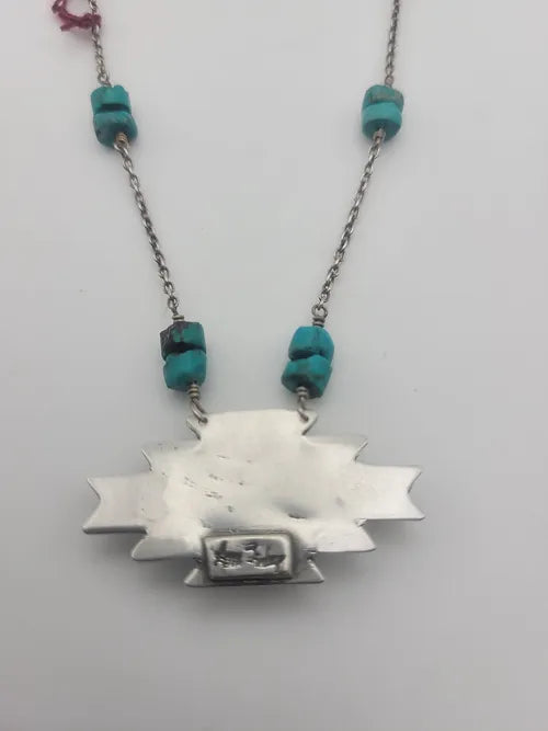 Aztec Turquoise Pendant