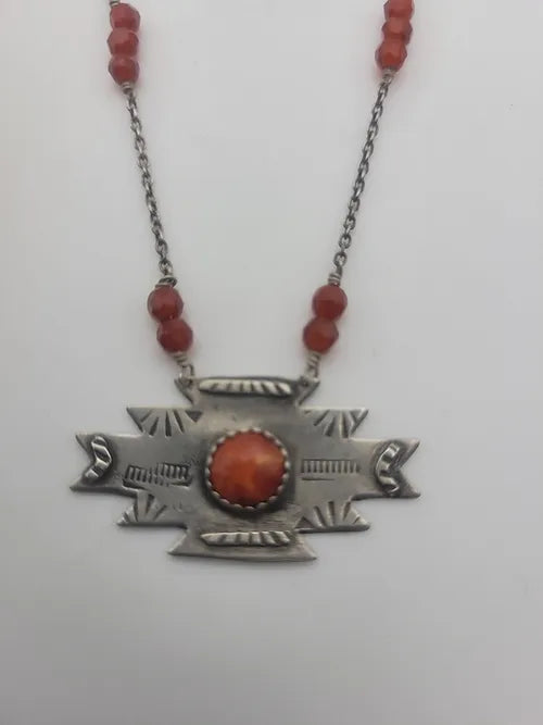 Aztec Sunstone Pendant