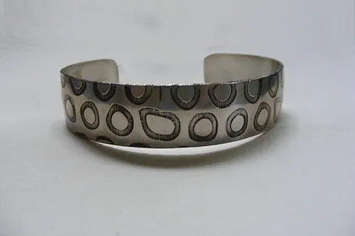 Sterling Deco Cuff