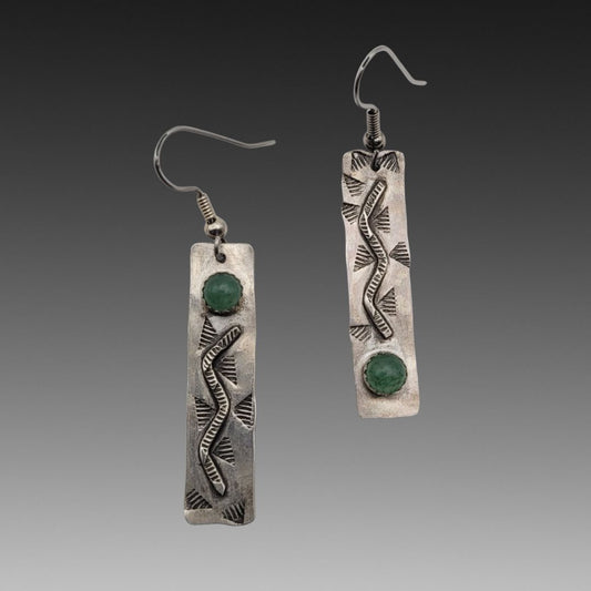 Aventurine Pathway Earrings