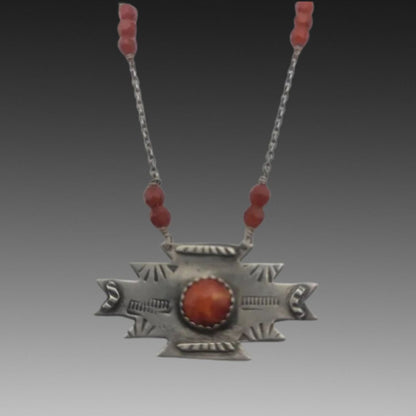 Aztec Sunstone Pendant