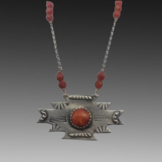 Aztec Sunstone Pendant
