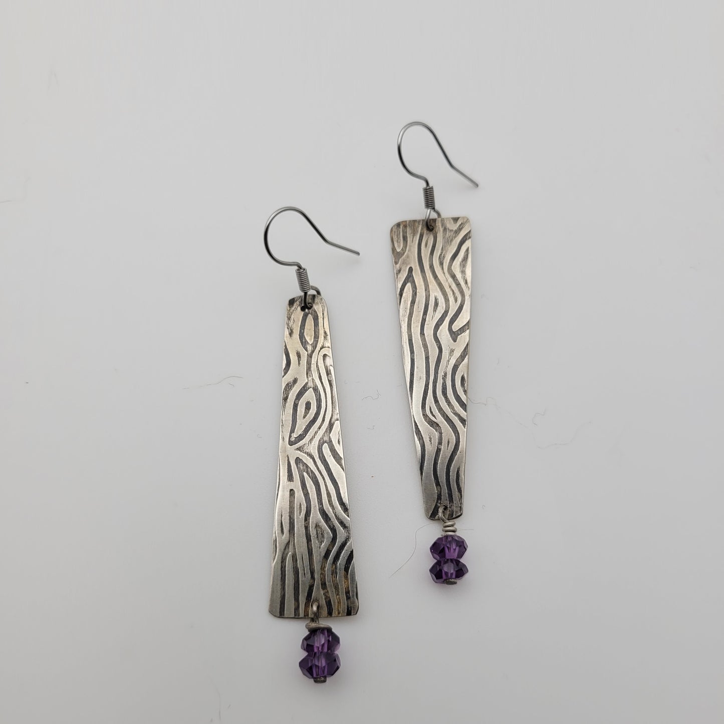 Amethyst Pathway Sterling Dangles