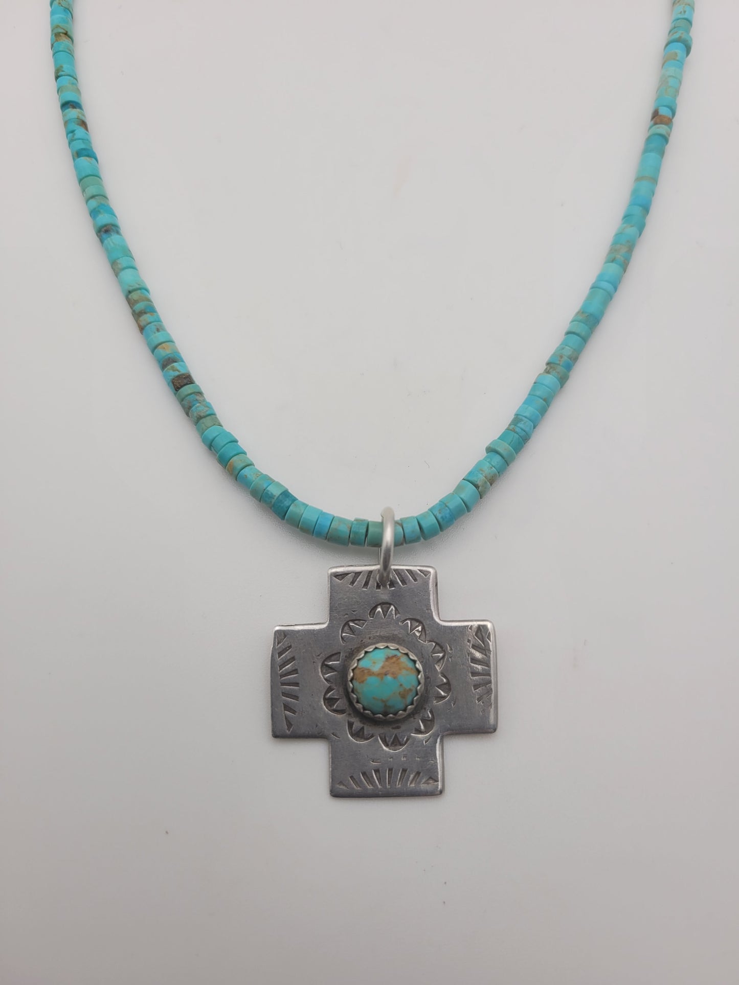 Kingman Turquoise Desert Cross