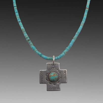 Kingman Turquoise Desert Cross