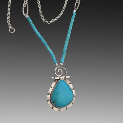 Kingman Blue Waters Pendant