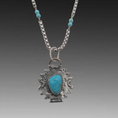 Kingman Turquoise Sky Pendant
