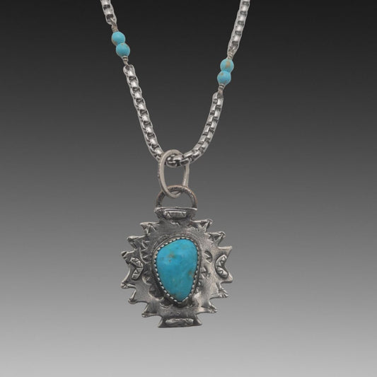 Kingman Turquoise Sky Pendant